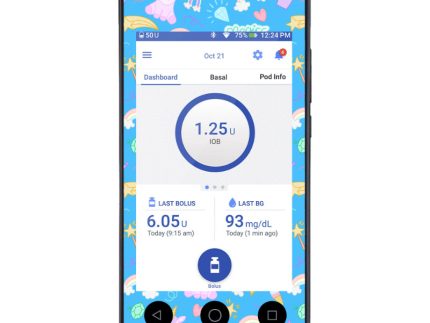 Omnipod DASH Cover (Unicorns & Rainbows)