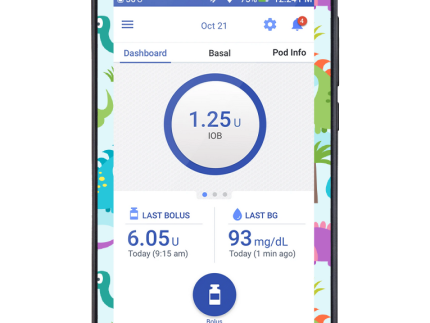 Omnipod DASH Cover (Dinosaur)
