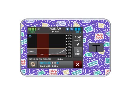 T:slim Cover Sticker (Dia Chaos)